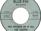 ASCOTS The Wonder Of It All / I Won't Cry UNCOMPED top quality '66 LA garage