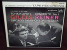 1956 Vintage Reel To Reel Tape  TCHAIKOVSKY CONCERTO #1 GILELS,REINER  RCA ECS-8