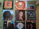 9  LP CONVOLUT  STEVIE WONDER BOB MARLEY JAMES BROWN PETER TOSH
