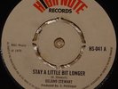 DELANO STEWART STAY A LITTLE   SKA SKINHEAD ROCK STEADY REGGAE   UK HIGH NOTE 7