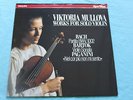 VIKTORIA MULLOVA LP Works for Solo Violin Bach Philips 420948-1  NEAR MINT DISC