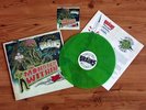 The Brains-LP-Green Vinyl-Limited Edition-Meteors-Demented Are Go-Psychobilly-