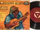 MUDDY WATERS   MISSISSIPPI BLUES   RARE UK GOLD LONDON 4-TRACK 7