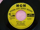 MGM 45rpm THE CHARADES,The Key To My Happiness & Weeping Cup, Disc Jockey Record