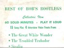 BOB DYLAN Best of Bob's bootlegs DOUBLE CROSS w 4 interviews JOHN BIRCH SOCIETY