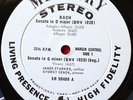 Janos Starker BACH Cello Sonatas Mercury LIVING PRESENCE SR 90480 RF1 PROMO