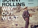 Sonny Rollins 'Way Out West' LP Contemporary C3530 mono PROMO Deep Groove 1957