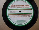 Armed Forces Radio Services Record-Frank Sinatra, Bob Hope, Dinah Shore