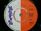 Rarely seen UPSETTER 45 US-327 DO YOU LIKE IT / TOOTS Skinhead Reggae