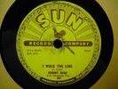 ROCKABILLY JOHNNY CASH I Walk The Line/Get Rhythm SUN 241