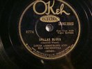 OKEH 8774-LOUIS ARMSTRONG-DELLAS BLUES /BESSIE COULDN'T HELP IT