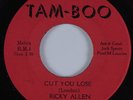 Funk 45 RICKY ALLEN Cut You Lose TAM-BOO HEAR