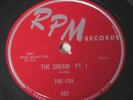 The Fox 78 RPM RECORDS 420   The Dream Parts 1 & 2 Ike Turner On Guitar 10