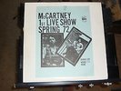 McCartney 1st Live Show Spring 72 double lp mono TMOQ/Wizardo WRMB 37 NM