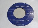 JOHN COLTRANE SONNY CLARK Speak Low 45 BLUE NOTE mono rvg VG+ jazz