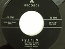 Beach Boys Surfin// Luau 45 RPM on X label 301