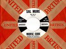 Rockabilly 45 SAL MURE Morse Code/Desire United Artists WLP HEAR
