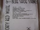 VERY RARE 1972 EUROPEAN BOB DYLAN BOOTLEG LP---FORTY RED WHITE AND BLUE STRINGS