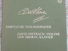 Oistrakh Violin Oborin Piano Beethoven Philips 835245/8 AY Holland leanen Box4LP
