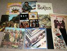 Ten Beatles and Related Vinyl LPs