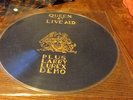 Queen LP Queen at Live Aid plus larry lurex demo Picture Disc LP very rare