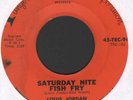 NORTHERN SOUL R&B ROCKER    LOUIS JORDAN   SATURDAY NIGHT FISH FRY  TANGERINE