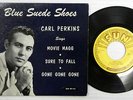 CARL PERKINS 45 Blue Suede Shoes SUN EP 1956 Mega-rare Rockabilly  #BB 460