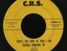 Soul 45   George Johnson Jr.   Just Because You're You   C.R.S.   mp3
