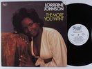 LORRAINE JOHNSON The More You Want PRELUDE LP NM