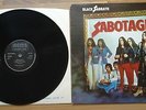 BLACK SABBATH SABOTAGE LP 75 UK 1ST STERING 1//2-2//1 TEXTURED 'BLOW ON A JUG'