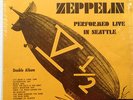 LED ZEPPELIN - PERFORMED LIVE IN SEATTLE - 2 x LP