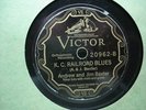 BLUES ANDREW & JIM BAXTER KC Railroad Blues/Bamalong Blues VICTOR 20962