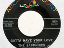 hear: SAPPHIRES on ABC northern soul 45 Gotta Have Your Love/Gee I'm Sorry Baby