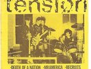 TENSION 'Death Of A Nation'  Buffalo early hardcore punk KBD thrash 1985 45 EP