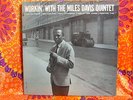 MILES DAVIS Workin' with Miles Davis Quintet John Coltrane Prestige 7166 RVG DG