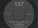 Deep Soul 45  The Thunderbirds  Try Me One More Time  A&B