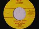 rare Soul R&B 45 MERLE SPEARS i want to know WHIT Hear