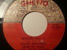 Funk 45 JAMES WILLIAMS & THE GHETTO SOUNDS Wazuri GHETTO Beau Williams  HEAR