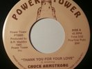 Modern Soul 45 CHUCK ARMSTRONG HARASS Thank You For Your Love POWER TOWER Hear