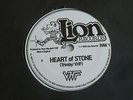 VHF Heart Of Stone / Cheatin' Stealin' 45 UK Lion Records 1980 NWOBHM Metal
