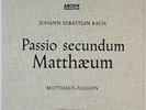 ARCHIV ED.1 BACH MATTHEW MATTHAUS PASSION KARL RICHTER 4 LP SAPM 198 009/12 NM