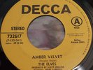 THE ELVES-PSYCH GARAGE 45-DECCA PROMO-DIO-AMBER VELVET/WEST VIRGINIA-ELF/RAINBOW