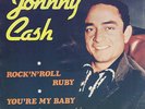 Johnny Cash - Rock'N' Roll Ruby - 45 RpM Vinyl Single - Rarität 