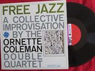 Ornette Coleman Eric Dolphy Scot  Lafaro FREE JAZZ Atlantic  LP Mono  NM