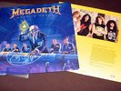 Megadeth - Rust In Peace orig 1st press vinyl LP 1990 EXC