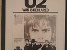 U2 Very Rare.War Is Declared.US Radio Only 2 LP Box Set.