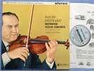 DAVID OISTRAKH & CLUYTENS Beethoven Violin ORIG B/S SAX 2315 UK-1959 LP MINT