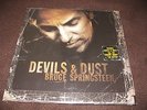 BRUCE SPRINGSTEEN - DEVILS & DUST SEALED 2XLP VINYL OOP 2005 HYPE STICKER
