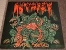 AUTOPSY-Mental Funeral FIRST PRESS [VILE 25] 1991 LP-Death Entombed Obituary