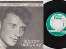 Johnny HALLYDAY * Pas cette chanson * SP 45 Juke BOX 1962